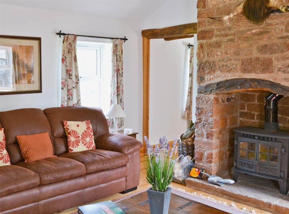 Living room at Brown Dyke Stables in Scaleby, near Brampton, Cumbria