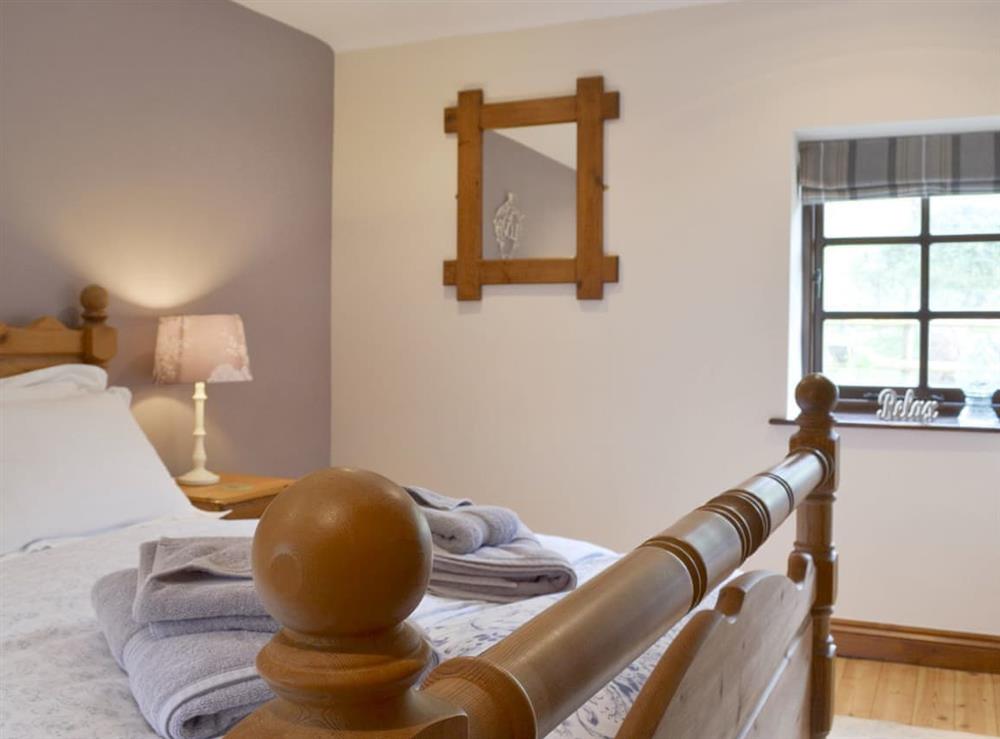 Comfortable double bedroom at Bluebell Cottage, 