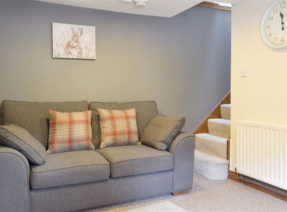 Cosy living area at Bluebell Cottage, 