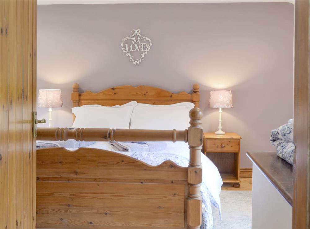 Peaceful double bedroom at Bluebell Cottage, 