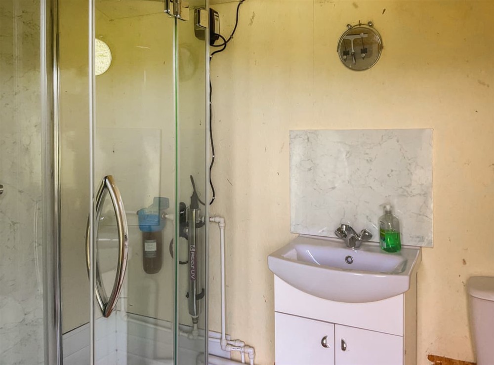 Bathroom at Brown Hare in Brecon, Powys