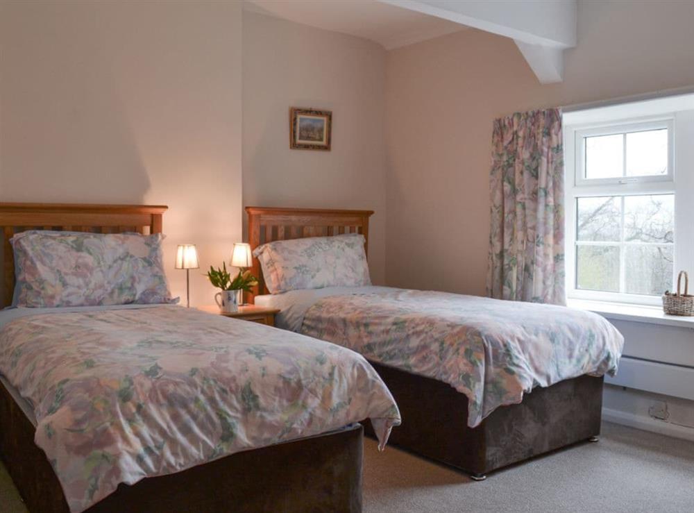 Twin bedroom at Browney Cottage in Lanchester, near Durham, County Durham, England