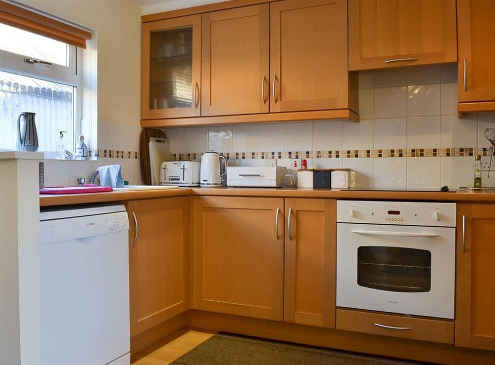 Kitchen at Bruich Cottage in Newtonmore, near Aviemore, Inverness-Shire