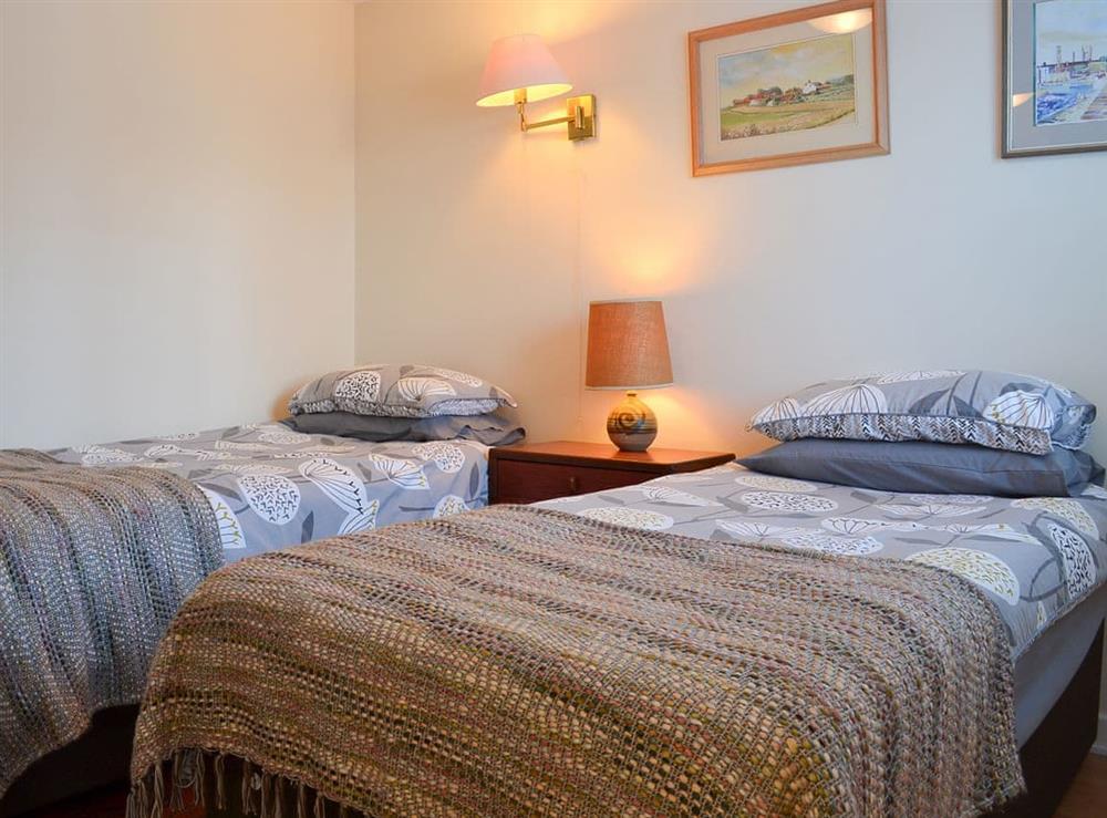 Twin bedroom at Bruich Cottage in Newtonmore, near Aviemore, Inverness-Shire