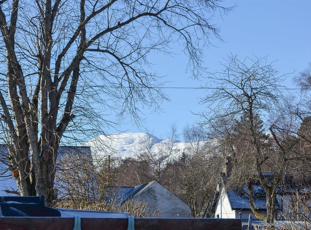 View at Bruich Cottage in Newtonmore, near Aviemore, Inverness-Shire
