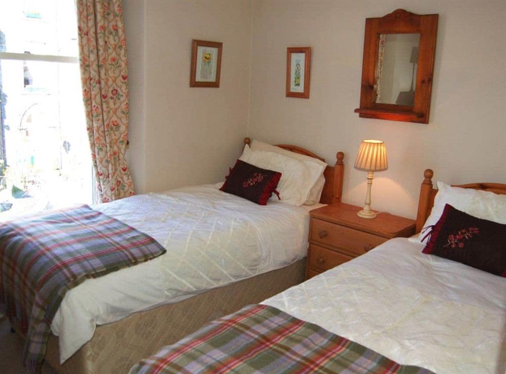 Twin bedroom at Brundholme in Keswick, Cumbria