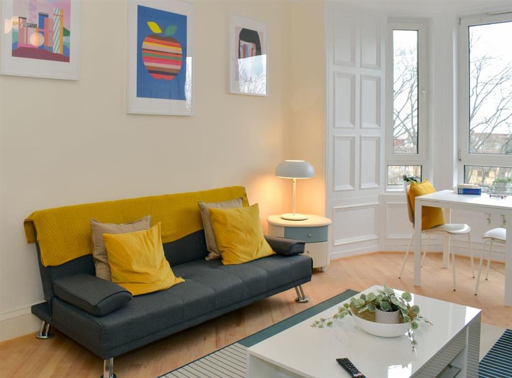 Living area at Brunton Apartment in Edinburgh, Midlothian