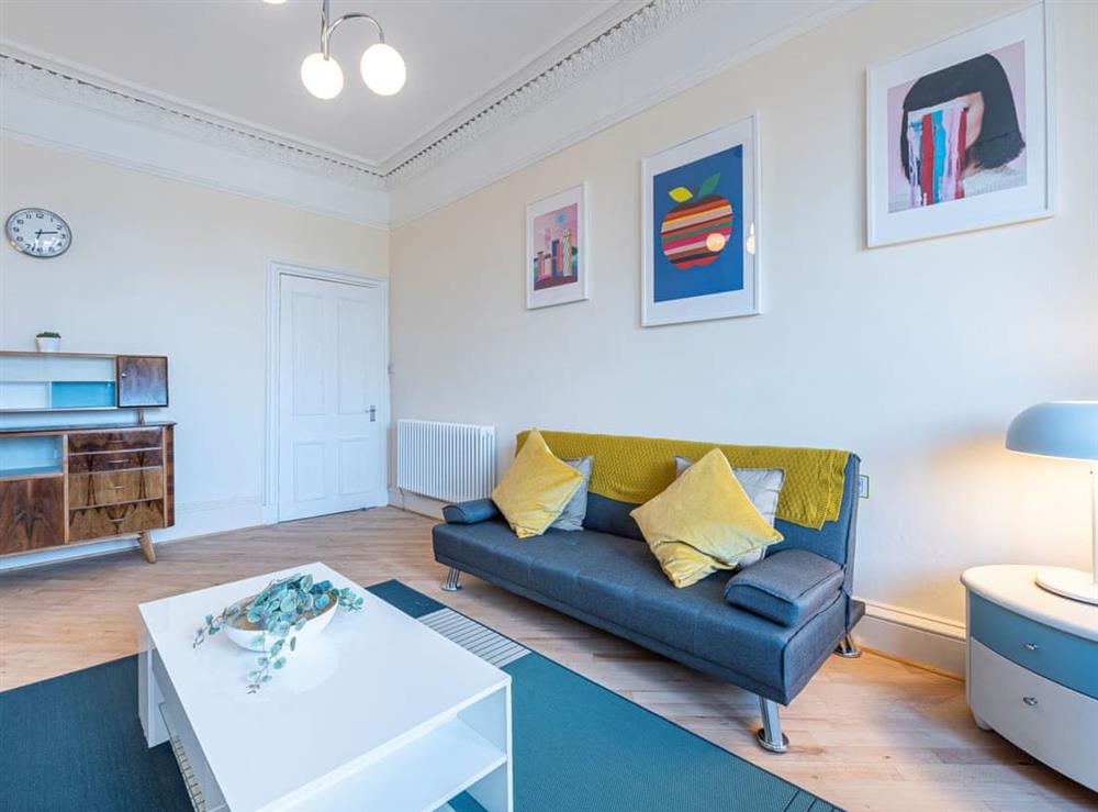 Living room at Brunton Apartment in Edinburgh, Midlothian