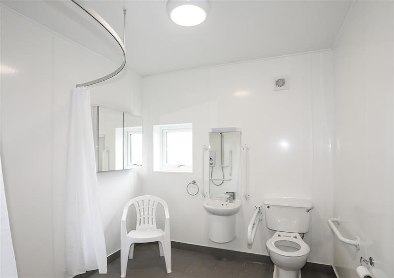 This is the bathroom at Bryn Afon Farm, Llanrug