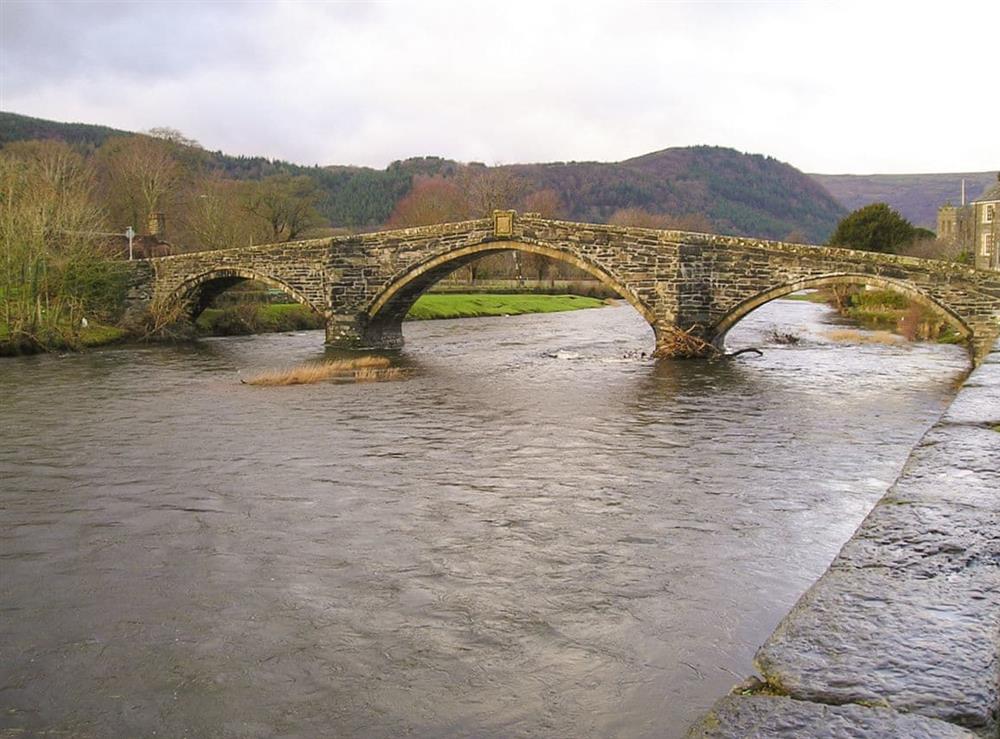 Llanrwst Bridge at Bryn Amlwg in Llanrwst, Gwynedd