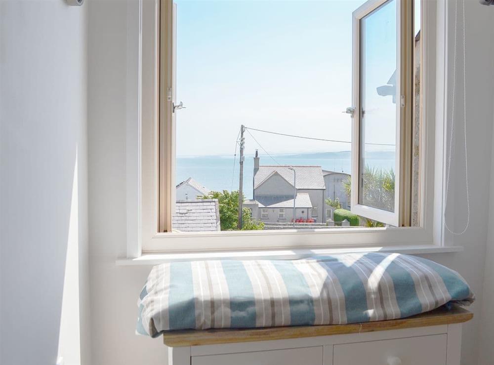 Charming window seat with wonderful sea view at Bryn Awel in Moelfre, near Bangor, Anglesey, Gwynedd