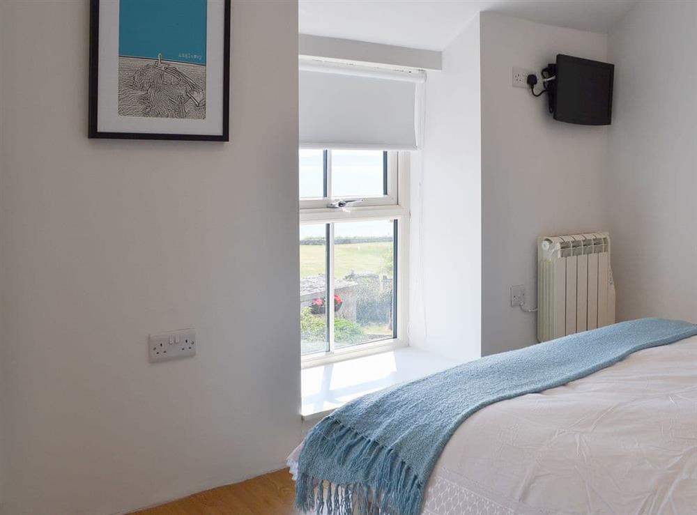 Cosy and comfortable double bedroom at Bryn Awel in Moelfre, near Bangor, Anglesey, Gwynedd