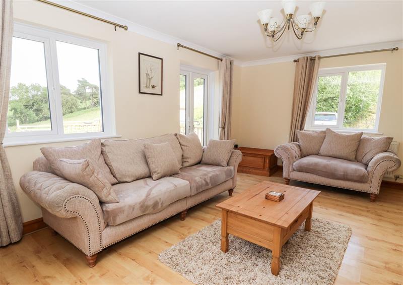 Enjoy the living room at Bryn Awel, Peniel near Denbigh