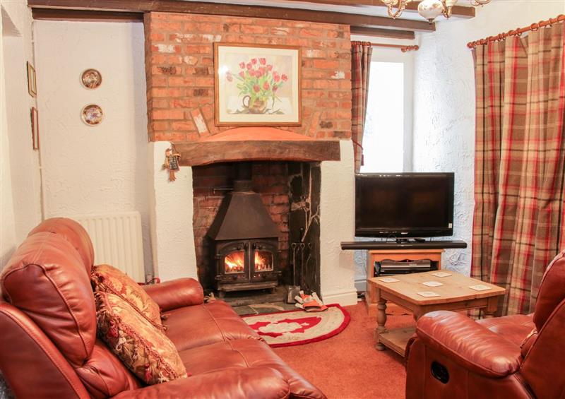 This is the living room at Bryn Celyn, Trefonen