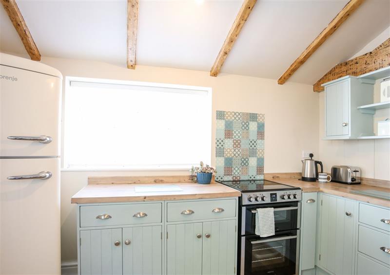 This is the kitchen at Bryn Coed, Porthmadog
