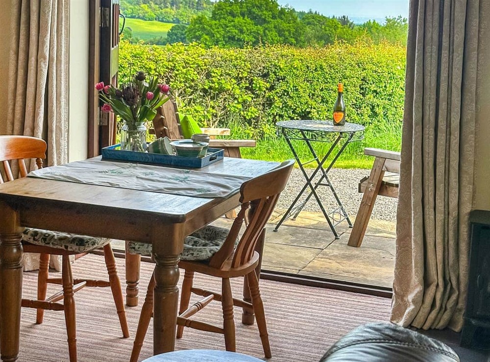 Dining Area at Bryn Cosyn in Chepstow, near Monmouth, Gwent