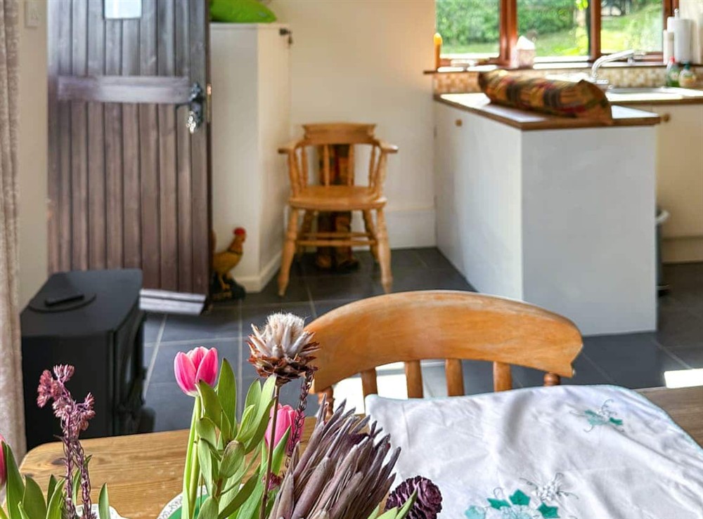 Kitchen/diner at Bryn Cosyn in Chepstow, near Monmouth, Gwent