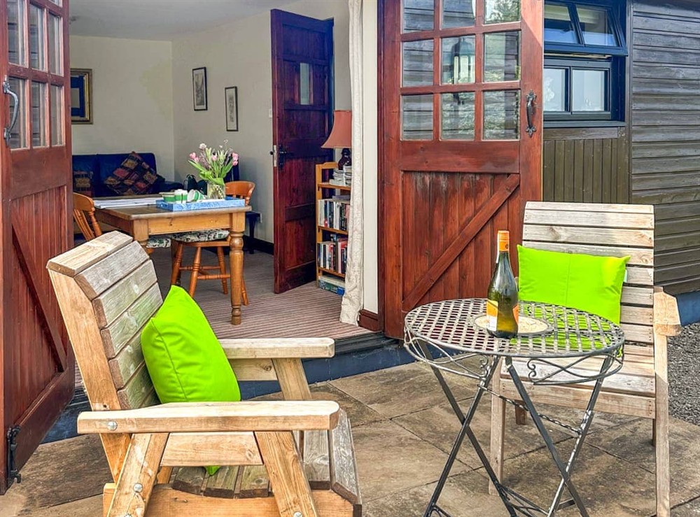 Outdoor at Bryn Cosyn in Chepstow, near Monmouth, Gwent