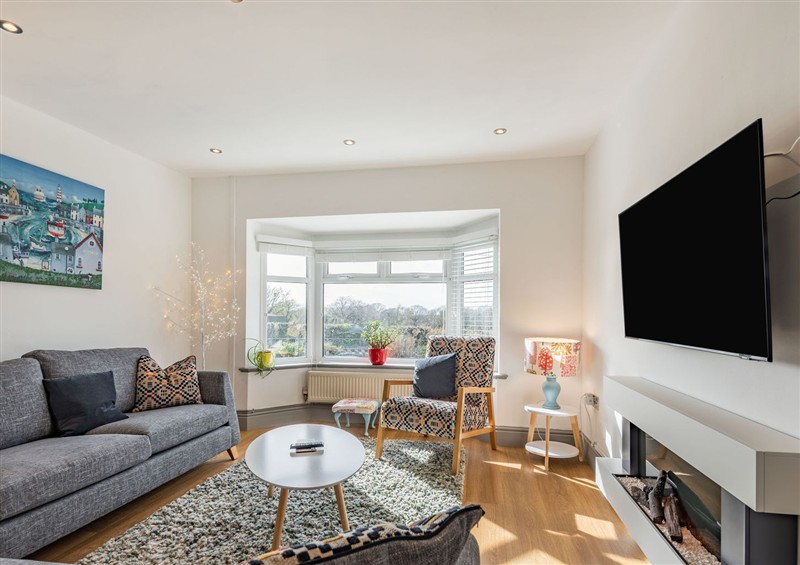 Enjoy the living room at Bryn Derw, Caernarfon