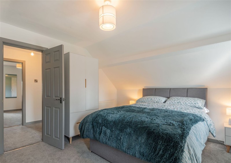 One of the 3 bedrooms at Bryn Derw, Caernarfon