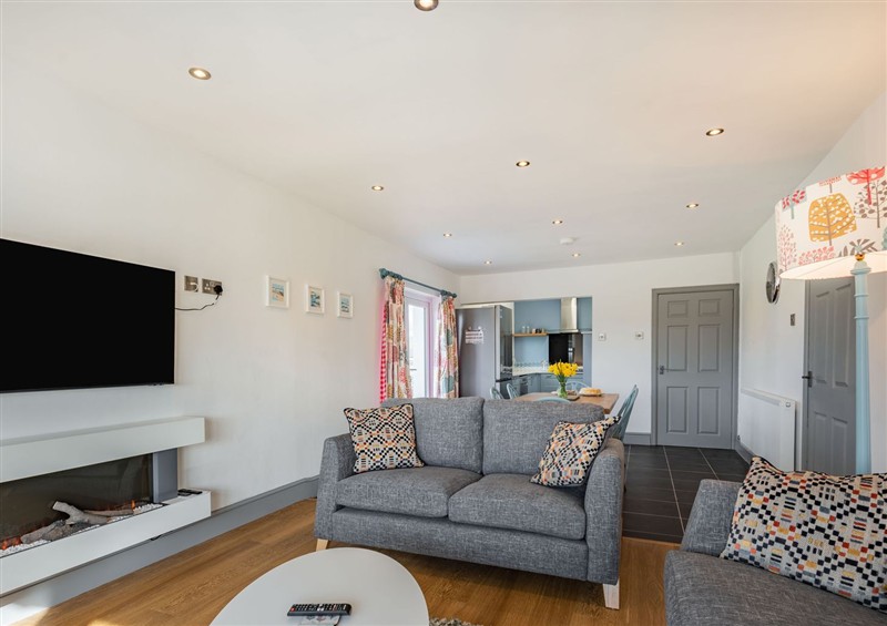 Relax in the living area at Bryn Derw, Caernarfon