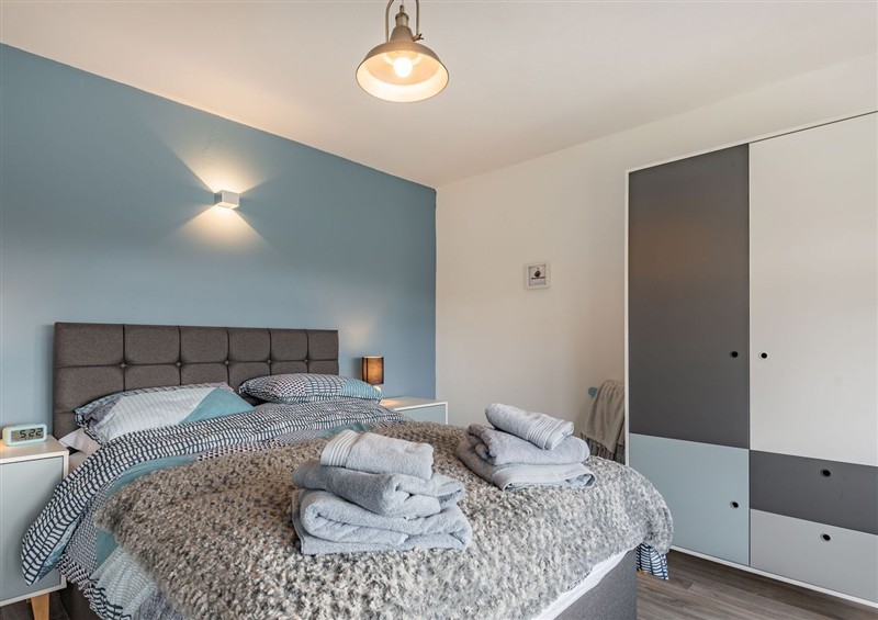 This is a bedroom at Bryn Derw, Caernarfon