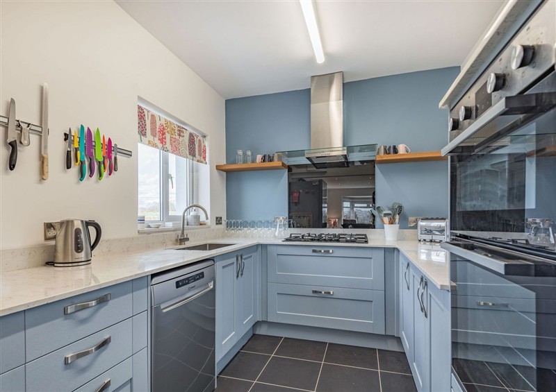 This is the kitchen at Bryn Derw, Caernarfon