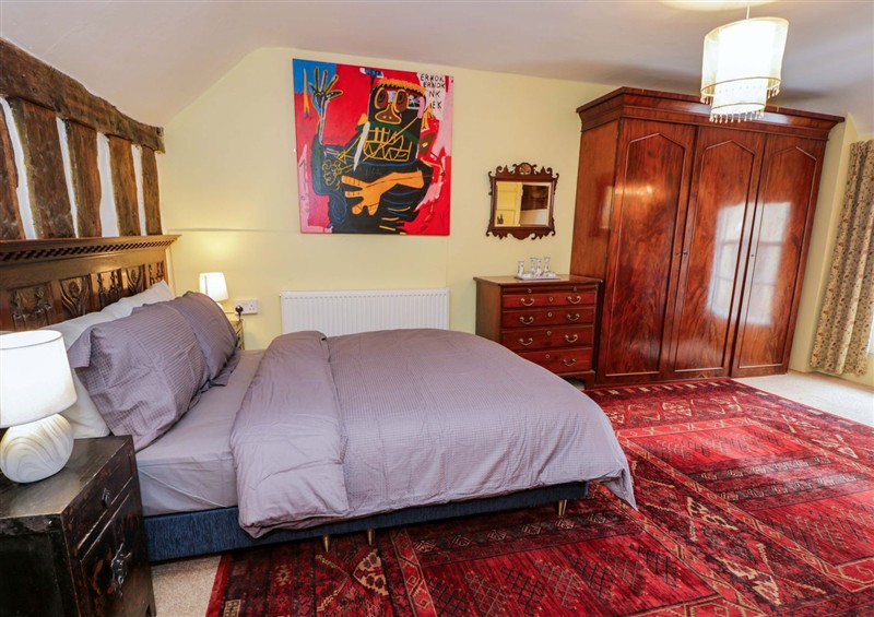 One of the bedrooms at Bryn Dwr, Llangollen