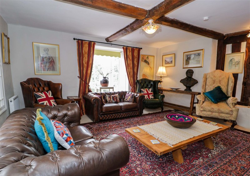 The living area at Bryn Dwr, Llangollen