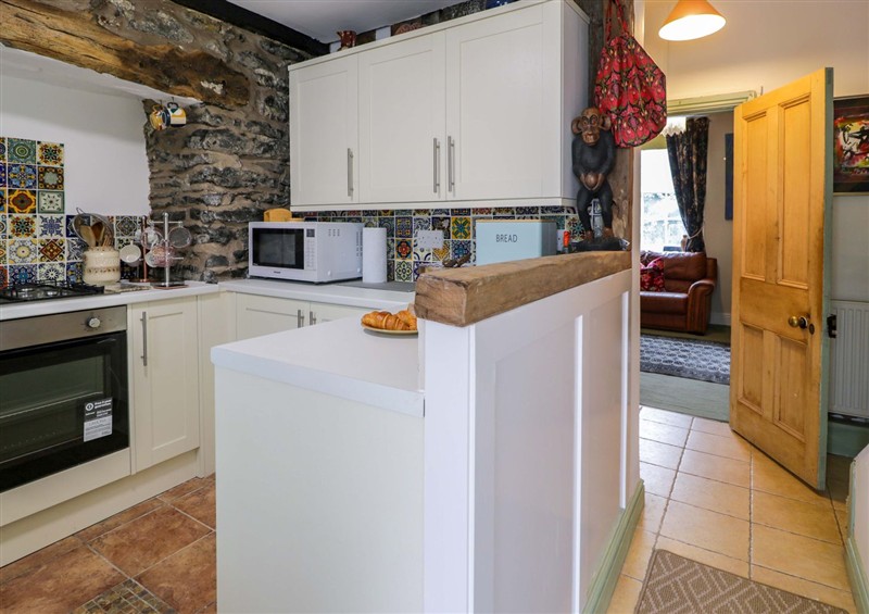 This is the kitchen at Bryn Dwr, Llangollen