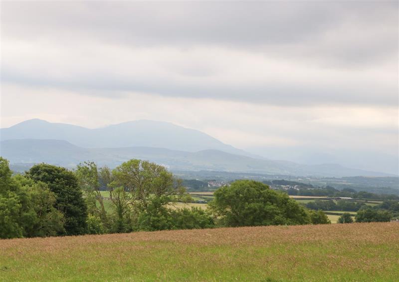 Rural landscape at Bryn Eglwys Bach, Penmynydd near Llanfairpwllgwyngyll