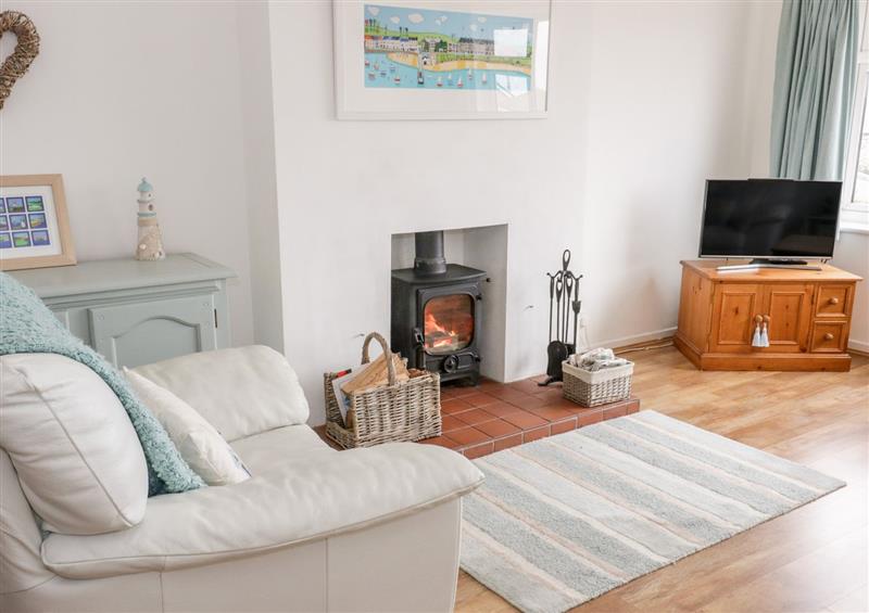 The living room at Bryn Eithin, Red Wharf Bay