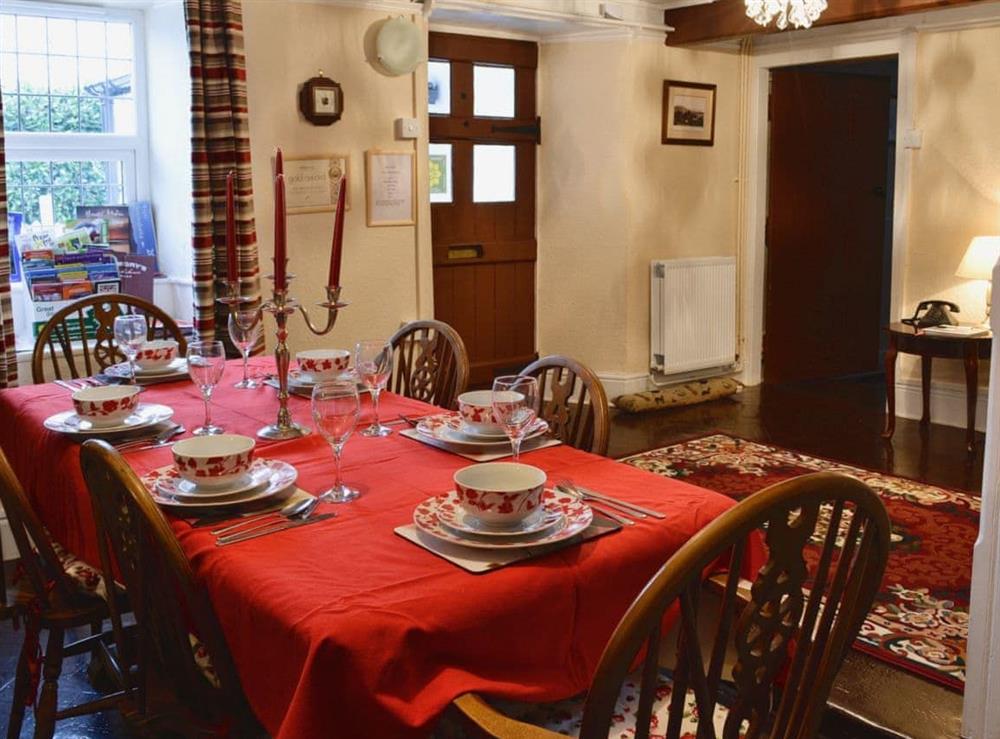 Dining room at Bryn Euryn Cottage in Rhos-on-Sea, near Colwyn Bay, Conwy