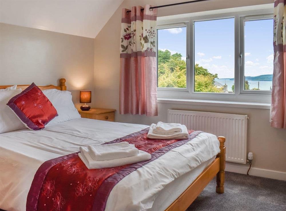 Double bedroom at Bryn Hafod in Benllech, Anglesey, Gwynedd