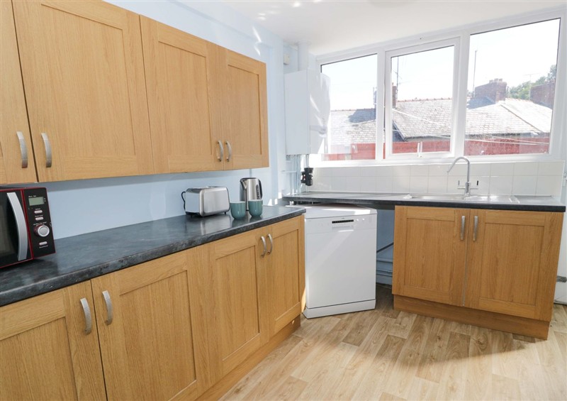 The kitchen at Bryn Hyfryd, Conwy