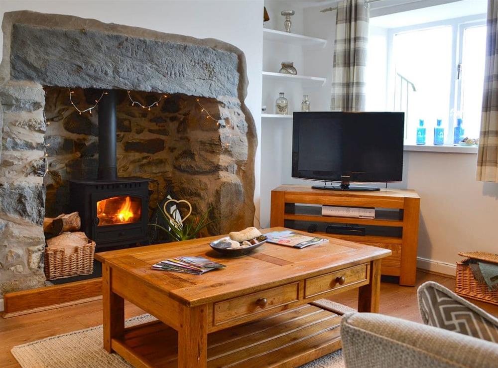 Second living room at Bryn Hyfryd in Maenan, near Llanrwst, Clwyd