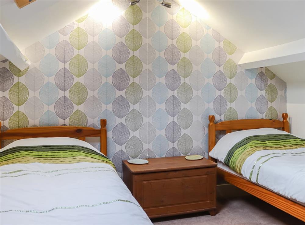 Twin bedroom at Bryn Marian in Blaenau Ffestiniog, Gwynedd