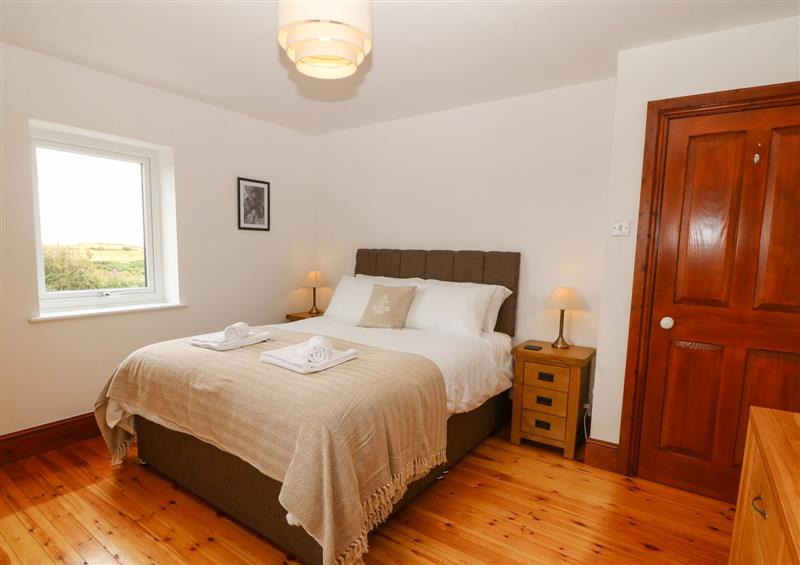 One of the 4 bedrooms at Bryn Meilw, Penrhos Feilw near Holyhead