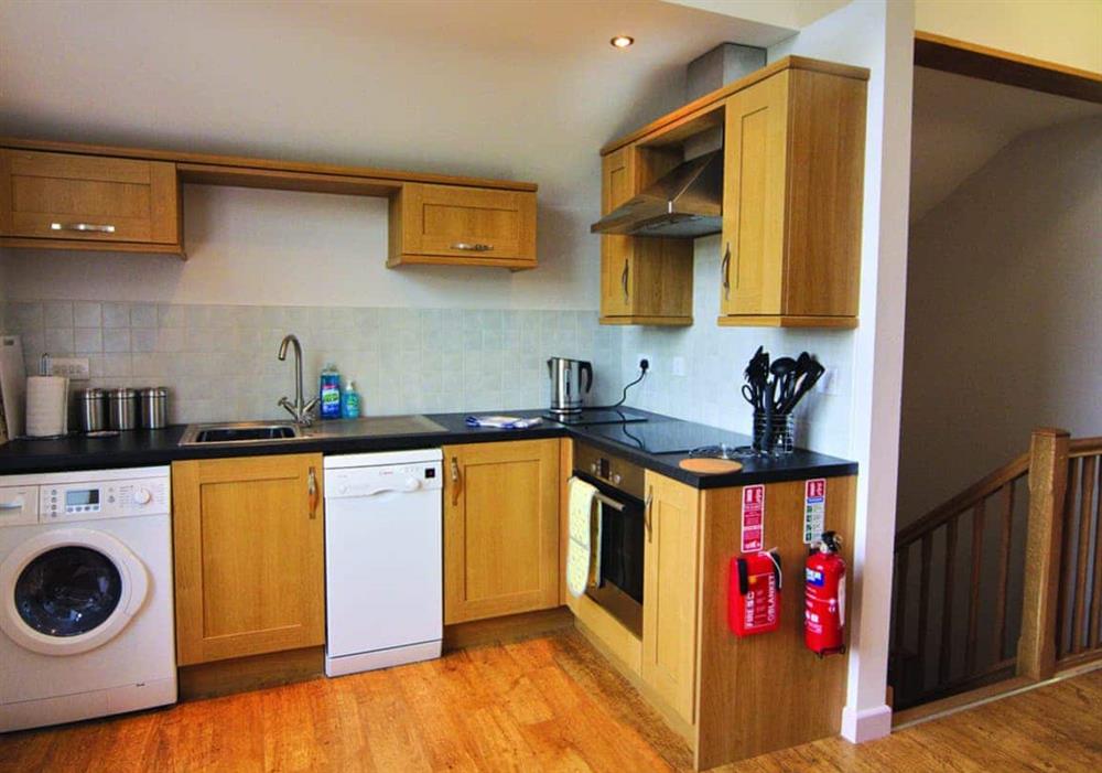 Bryn Menai kitchen at Bryn Menai in Port Dinorwic, Gwynedd