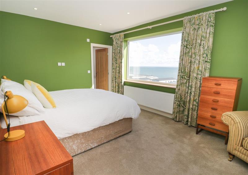 One of the bedrooms at Bryn Mor, Benllech