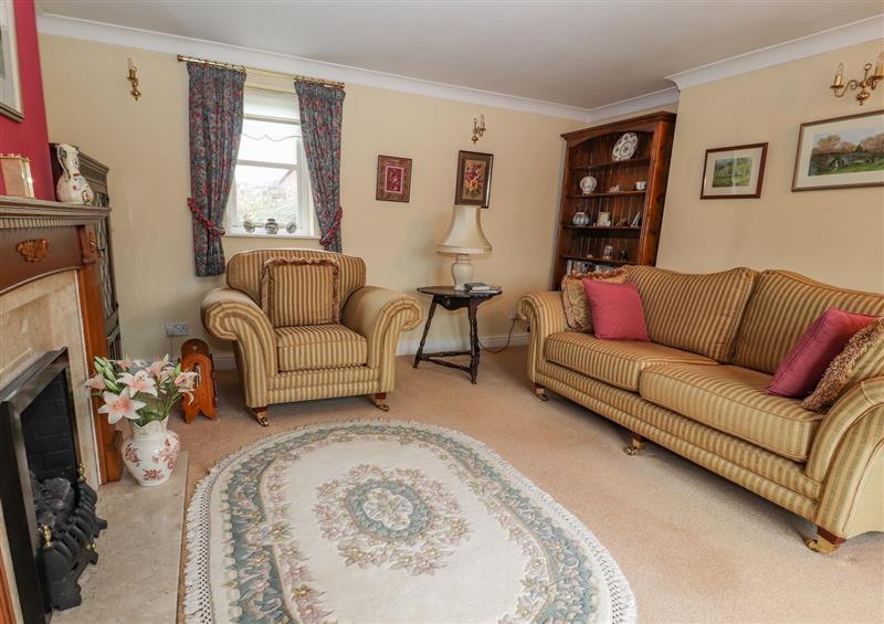 Relax in the living area at Bryn Offa cottage, Holywell