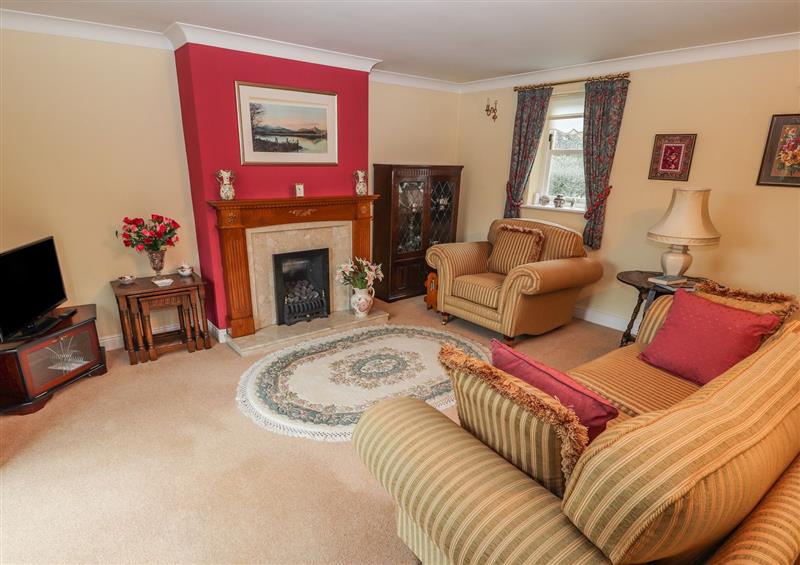 The living room at Bryn Offa cottage, Holywell
