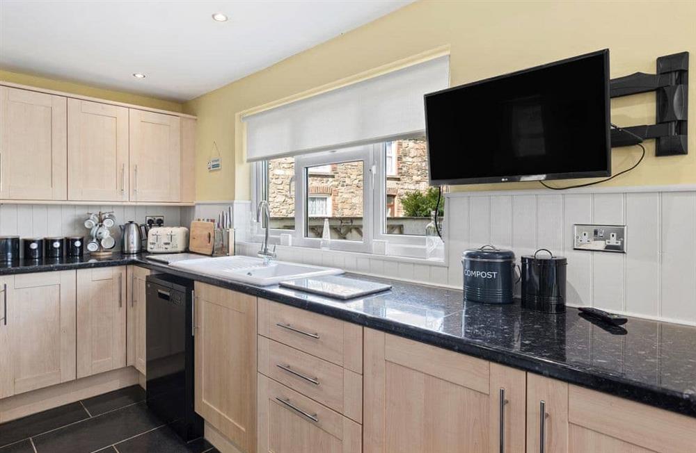 This is the kitchen at Bryn Olwyn in Little Newcastle, Haverfordwest, Pembrokeshire, Dyfed