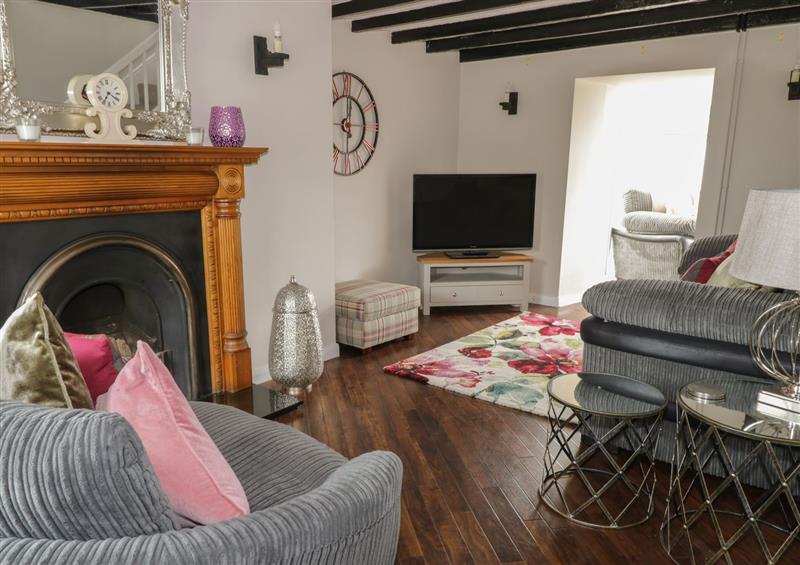 Relax in the living area at Bryn Peris, Moelfre