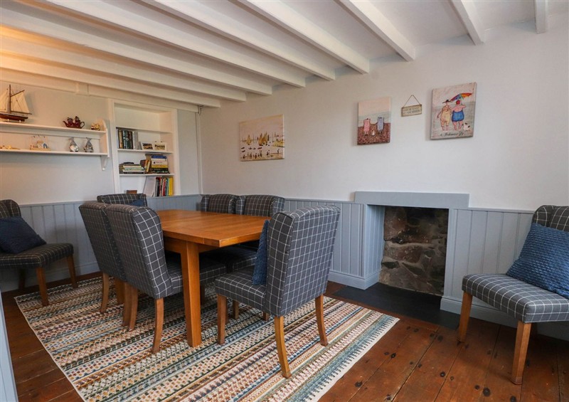 The dining room at Bryn Tirion, Morfa Nefyn