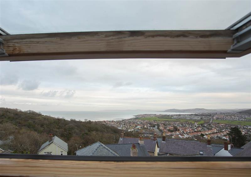 Views from an upstairs windiow at Bryn Tirion - Penrhynside, Llandudno, Gwynedd