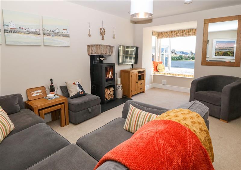 Relax in the living area at Bryn Tirion, Rhosneigr