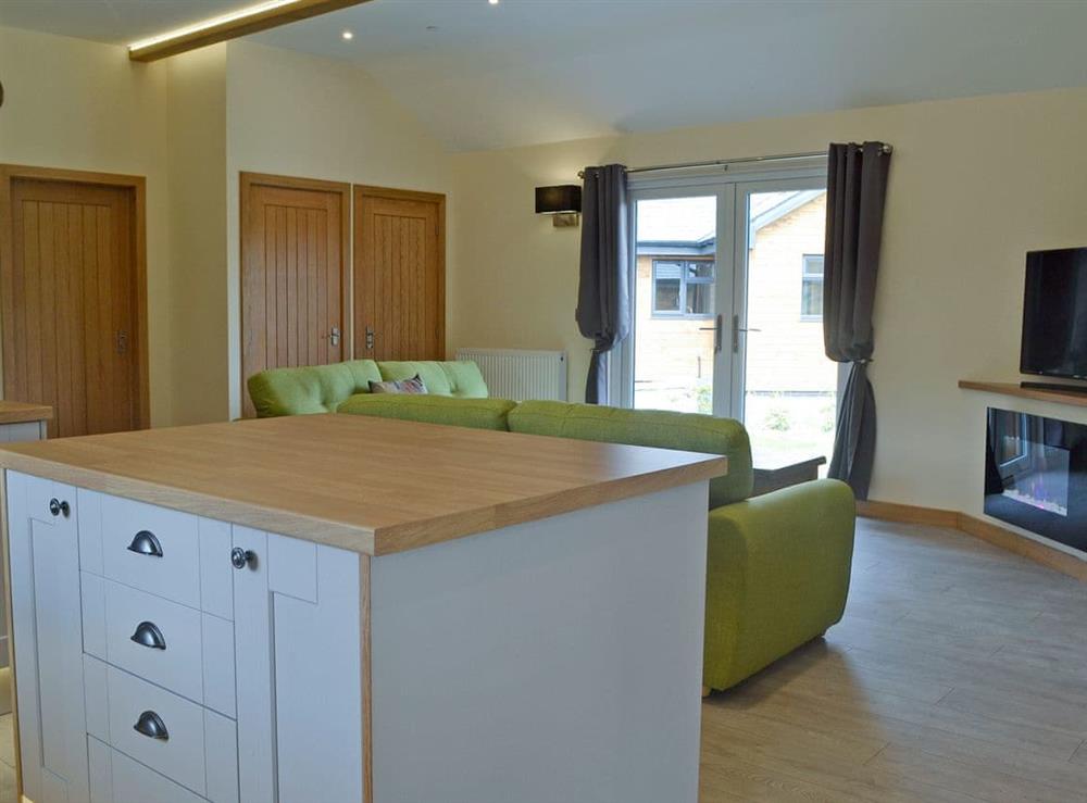 Beautifully presented open plan living space (photo 2) at Woodland Lodge, 