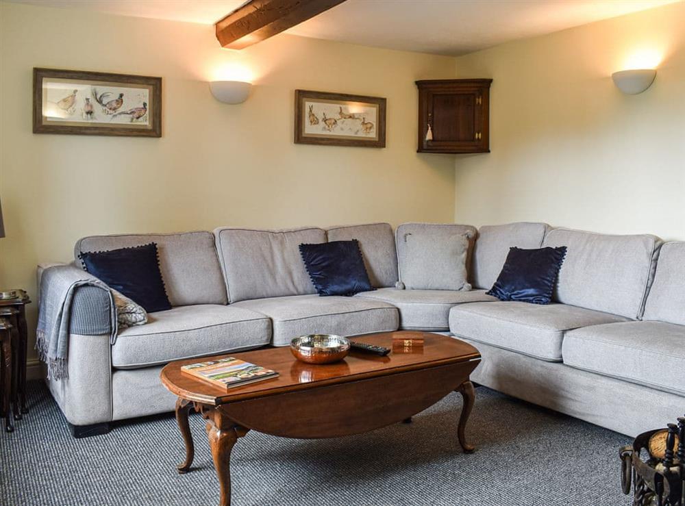 Living room at Brynfields in Ashbourne, Derbyshire