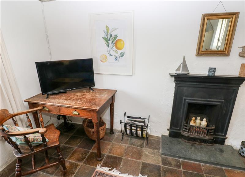 The living area at Brynhenllan Cottage, Dinas Cross